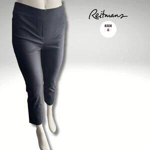 Reitmans Grey Dress Pants | Size 6 | Slim/Ankle Length
